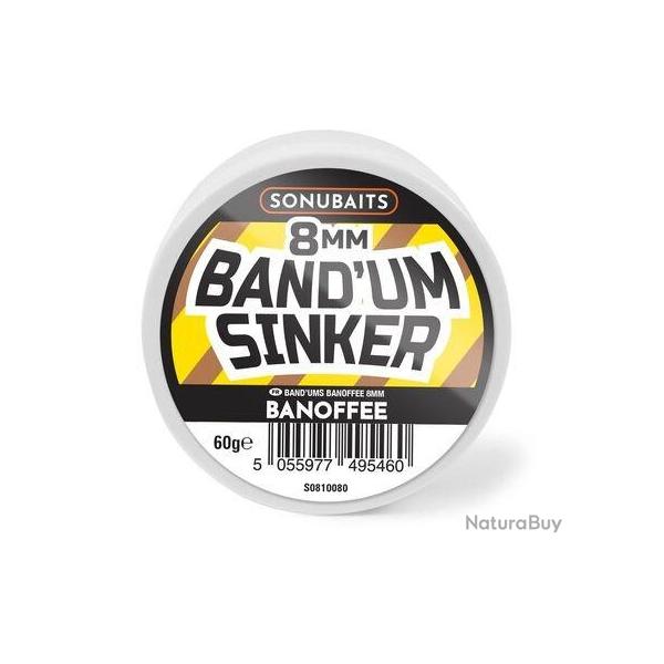 SONUBAITS BAND'UM SINKERS BANOFFEE 60GR 8mm