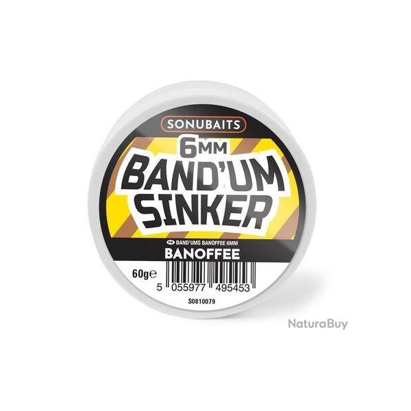 SONUBAITS BAND'UM SINKERS BANOFFEE 60GR 6mm