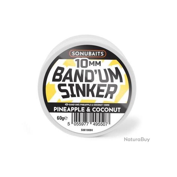 SONUBAITS BAND'UM SINKERS PINEAPPLE & COCONUT 60GR 10mm