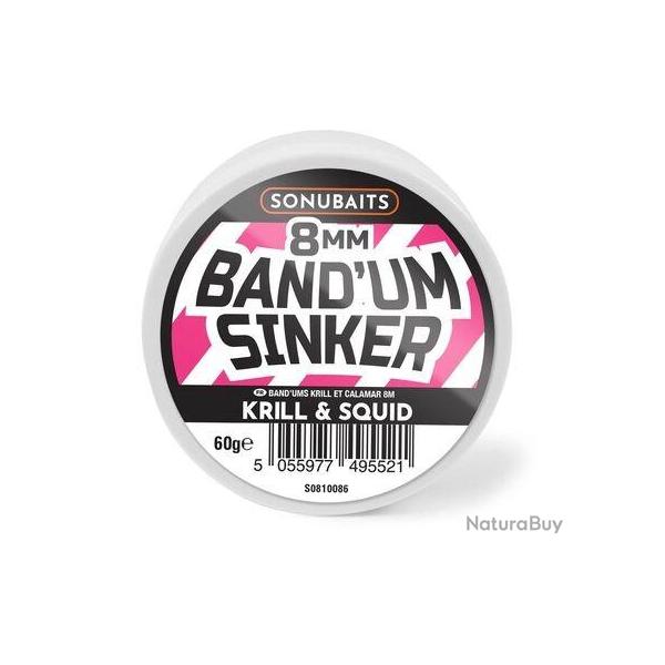 SONUBAITS BAND'UM SINKERS KRILL & SQUID 60GR 8mm