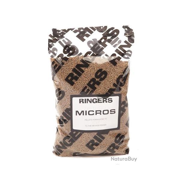 RINGERS PELLETS METHOD MICRO'S 900G