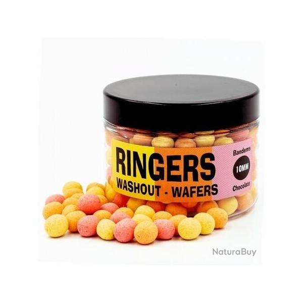 RINGERS WAFTER ALLSORTS WASHED OUT CHOCOLATE 10MM 100GR