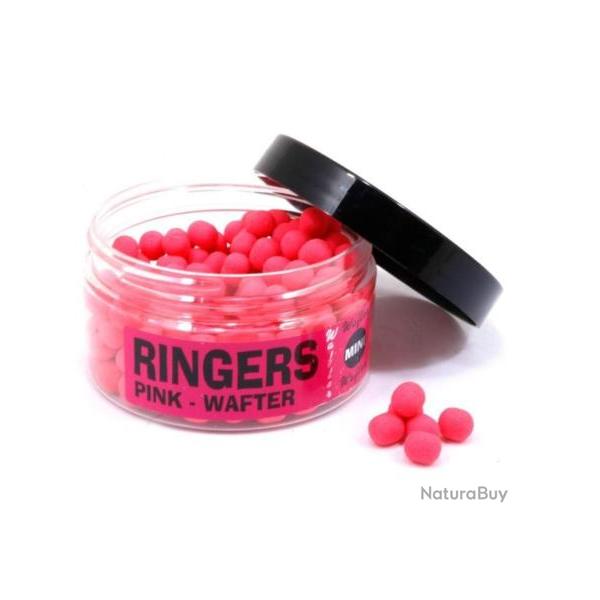 RINGERS MINI WAFTER CHOCOLAT PINK 100GR