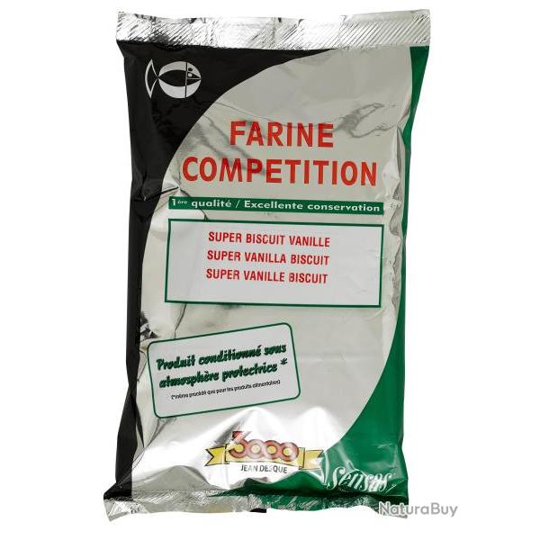 SENSAS FARINE 3000 SUPER BISCUIT VANILLE 700GR SENSAS