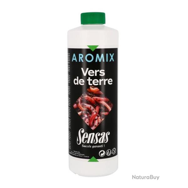 SENSAS LIQUIDE AROMIX VERS DE TERRE 500ML