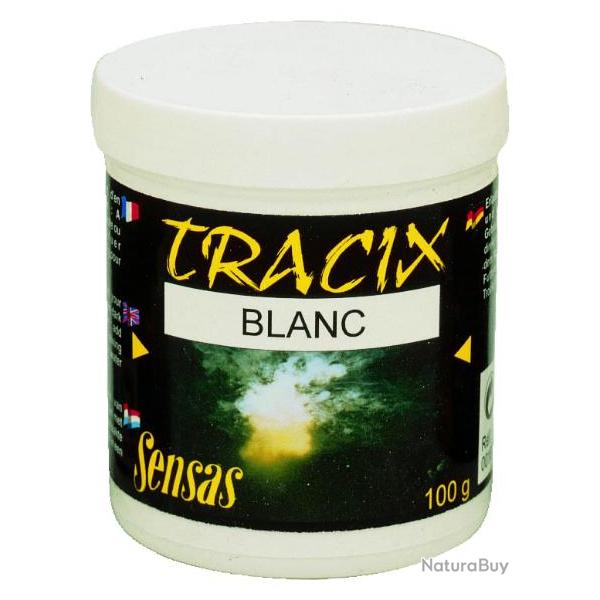 SENSAS ADDITIF TRACIX BLANC 100GR SENSAS