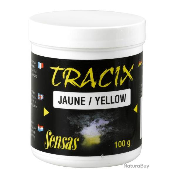 SENSAS ADDITIF TRACIX JAUNE 100GR SENSAS