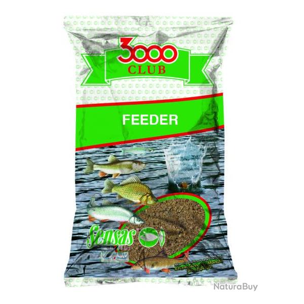 SENSAS AMORCE 3000 CLUB FEEDER 1KG SENSAS