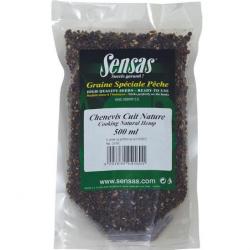 SENSAS FARINE CHENEVIS CUIT NATURE 500ML SENSAS