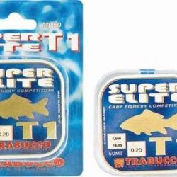 TRABUCCO FIL DE PÊCHE SUPER ELITE T1 CARP 50M TRABUCCO 0,20mm