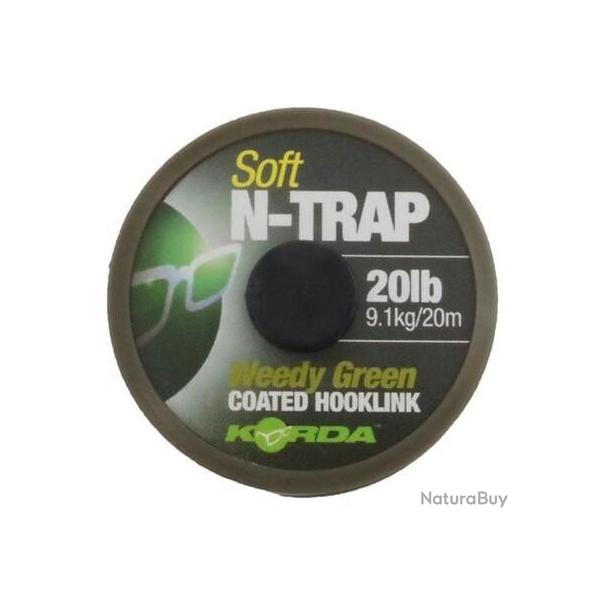 KORDA COATED N-TRAP SOFT HOOKLINK KORDA Weed 15lb