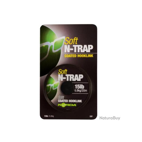 KORDA COATED N-TRAP SOFT HOOKLINK KORDA Silt 15lb