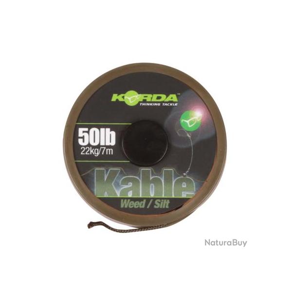 KORDA LEADER KABLE LEADCORE Weed 7m