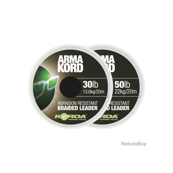 KORDA LEADER ARMA KORD BRAIDED LEADER KORDA 30lb