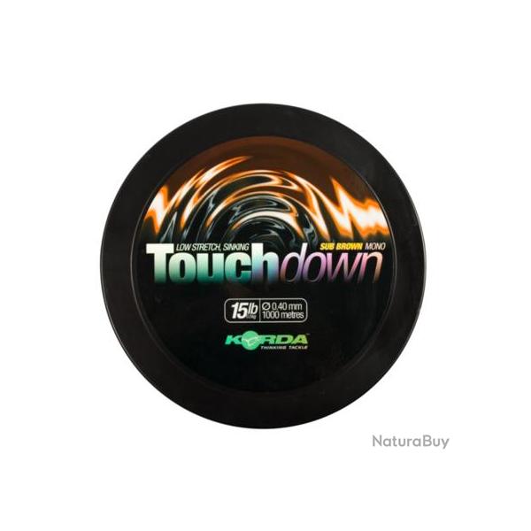 KORDA MONO TOUCHDOWN 1000M KORDA 0,30mm Bruin