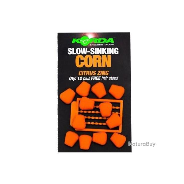 KORDA SLOW SINKING CORN CITRUS ZING ORANGE