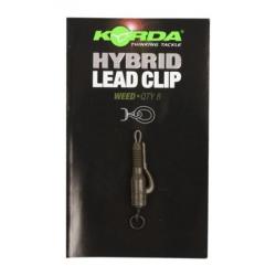 KORDA ACCESSOIRE HYBRID LEAD CLIP 8ST KORDA Weed