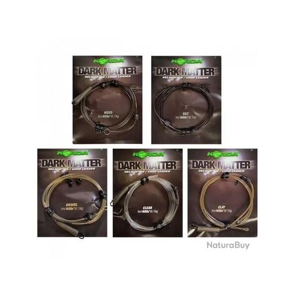 KORDA LEADER DARK MATTER LEADER HELI Gravel