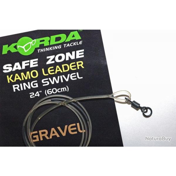 KORDA LEADER SAFE ZONE KAMO LEADER RING SWIVEL Gravel