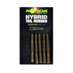 KORDA ACCESSOIRE HYBRID TAIL RUBBER WEED / SILT