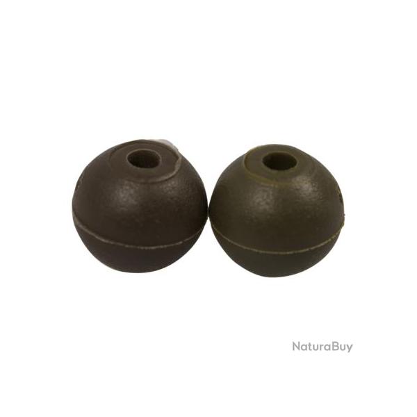 KORDA ACCESSOIRE SAFE ZONE RUBBER BEAD 4MM 25st Silt