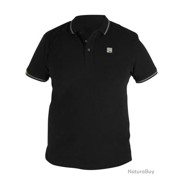 PRESTON POLO NOIR - BLACK POLO Large