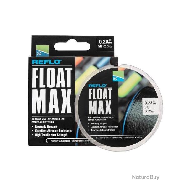 PRESTON FIL DE PCHE LIGNE FLOAT MAX LINE 150M PRESTON 0,16mm