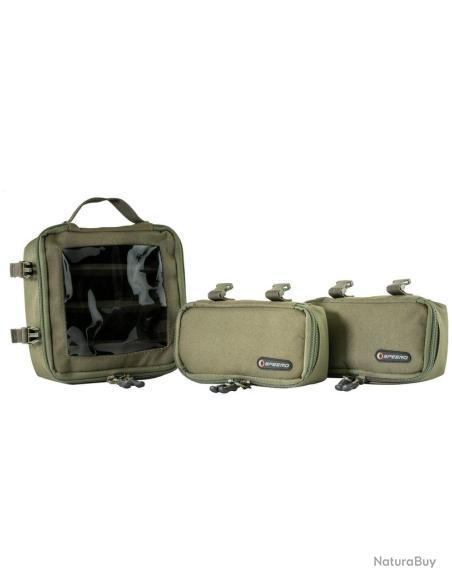 SPEERO Sac à Bouillettes DPM - Sac De Pêche Pratique Avec Séparateur Ajustable