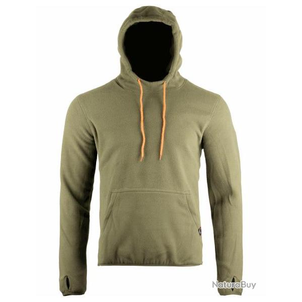 SPEERO TACKLE SWEAT  CAPUCHE FLEECE HOODIE GREEN Large