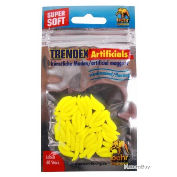 BEHR IMITATION TRENDEX ASTICOTS 40PCS FLUO JAUNE BEHR