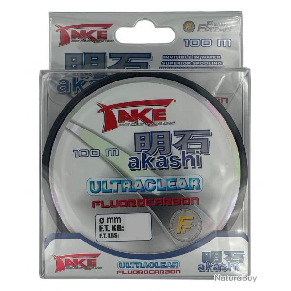 LINEAEFFE FIL DE PCHE TAKE AKASHI ULTRACLEAR 100M LINEAEFFE 0.35mm 100m