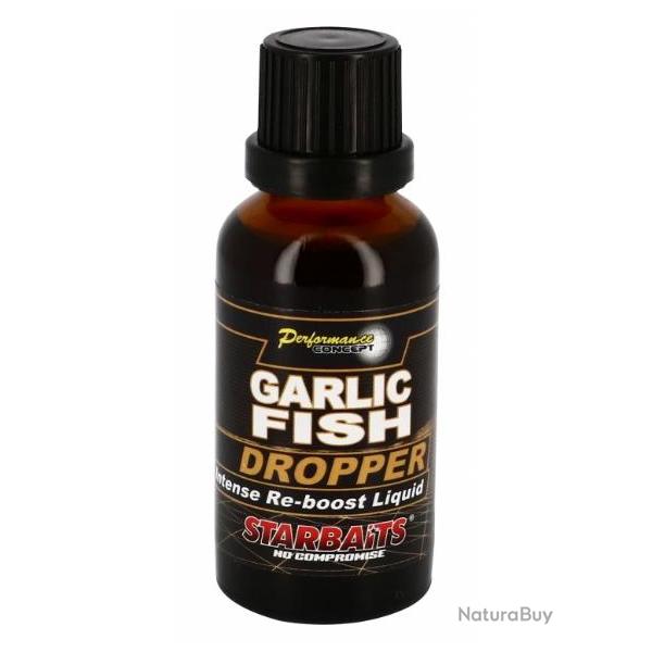 STARBAITS LIQUIDE CONCEPT DROPPER GARLIC FISH 30ML