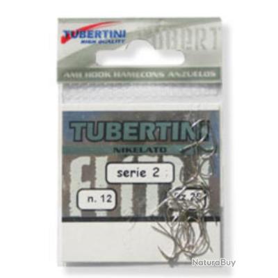 Hameçons Tubertini Série 229 à œillet - Lot De 15, Pour Carnassiers, Mer, Surfcasting - Montage Leurres - 8