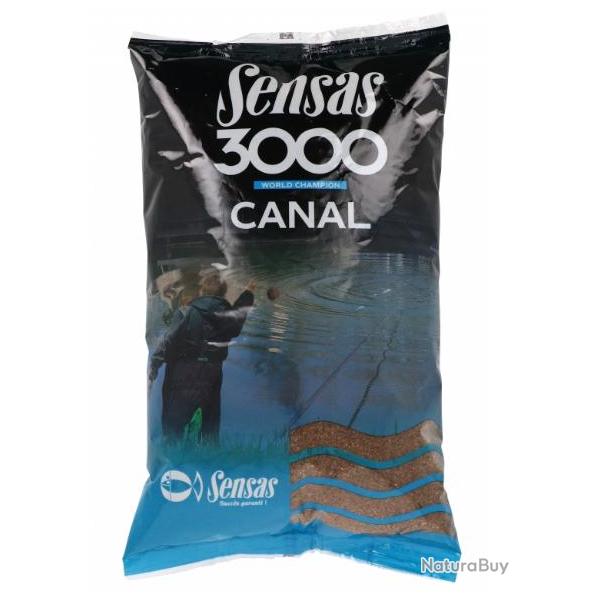 SENSAS 3000 AMORCE CANAL 1KG