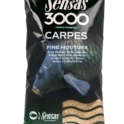 SENSAS AMORCE 3000 CARPES FINE MOUTURE 1KG SENSAS