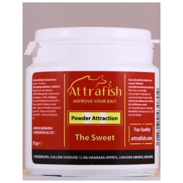 ATTRAFISH ADDITIF POWDER ATTRACTION THE SWEET 75GR