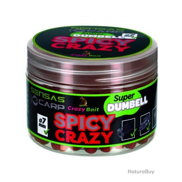 SENSAS SUPER DUMBELL 7MM SPICY CRAZY 80G