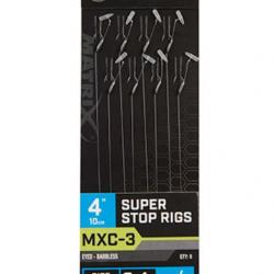 MATRIX BAS DE LIGNE MXC-3 SUPER STOP RIGS 4"/10CM 0,18mm 14 10cm