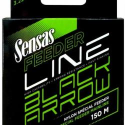 SENSAS NYLON FEEDER BLACK ARROW 150M 0,20mm