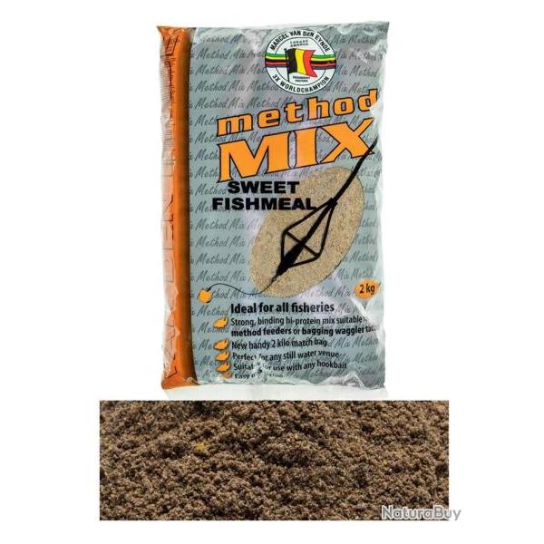 MARCEL VAN DEN EYNDE AMORCE METHOD MIX SWEET FISHMEAL 2KG