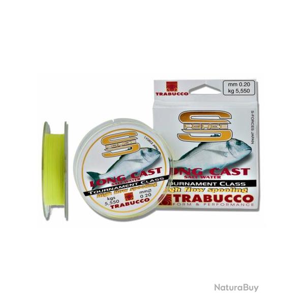 TRABUCCO NYLON LONG CAST 300M 0,22mm 300m