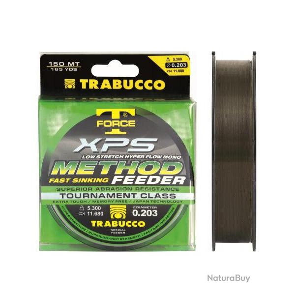 TRABUCCO FIL DE PCHE XPS METHOD FEEDER 150M TRABUCCO 0,20mm 150m