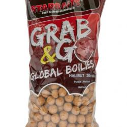 STARBAITS BOUILLETTES GRAB&GO GLOBAL BOILIES HALIBUT 20MM STARBAITS 2kg500 20mm