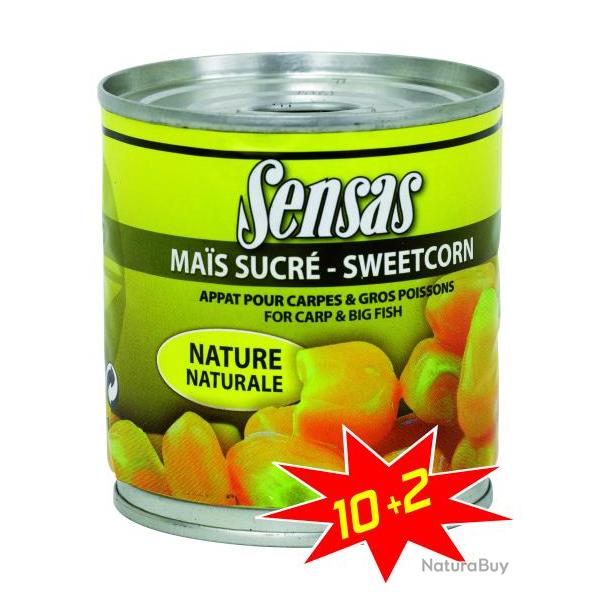 SENSAS MAS BOITE NATURE 138GR SENSAS