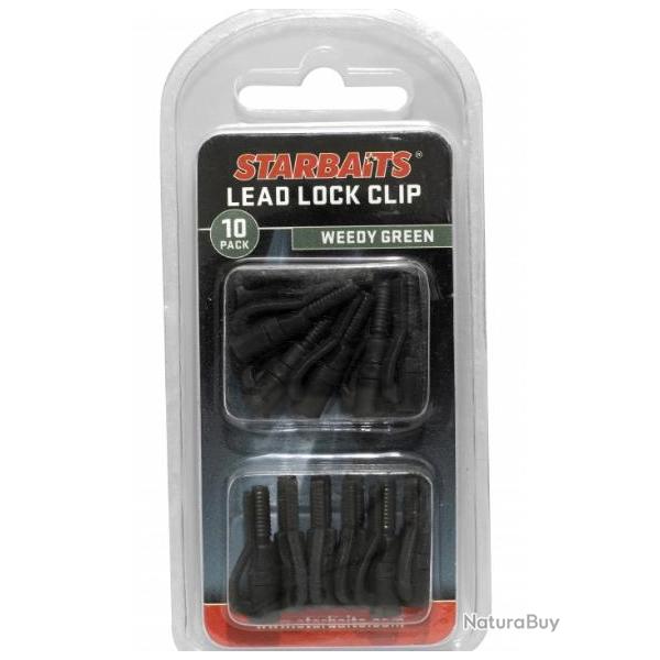 STARBAITS - CLIP PLOMB LEAD LOCK Weed