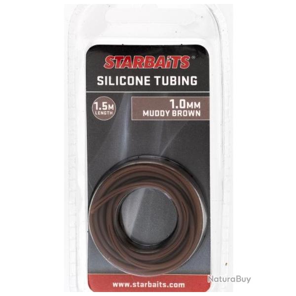 STARBAITS - TUBE SILICONE 1,0 MM Silt 1,00mm