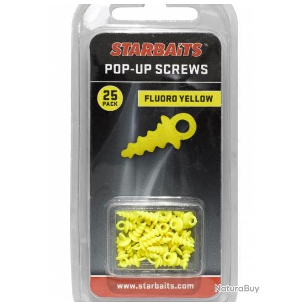 STARBAITS - VIS A POP UP Jaune