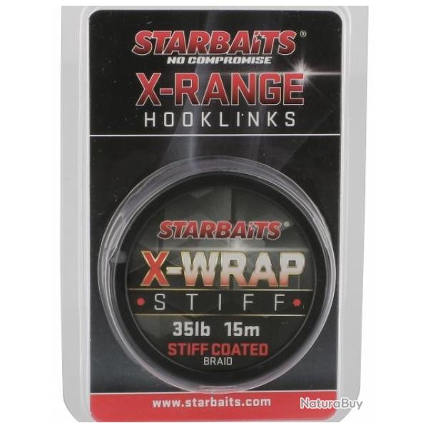 STARBAITS X WRAP STIFF COATED BRAID STARBAITS Bruin 35lb