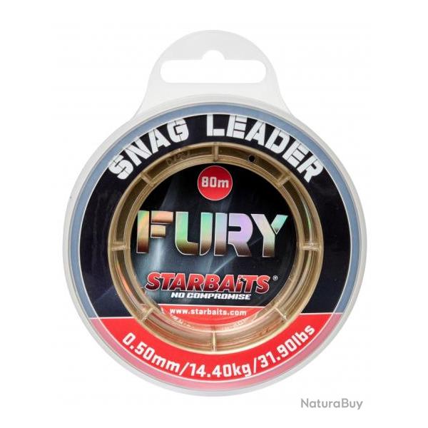 STARBAITS FURY SNAG LEADER STARBAITS 0.50mm