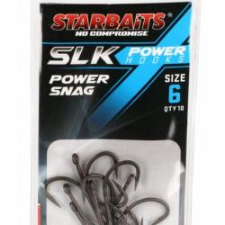 STARBAITS - HAMEÇON SLK POWER HOOK PTFE COATED POWER SNAG 6